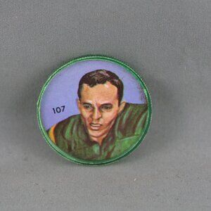 Nallys Chips(1963) - CFL Picture Disc -Joe Hernandez Edmonton Eskimos 107 of 150